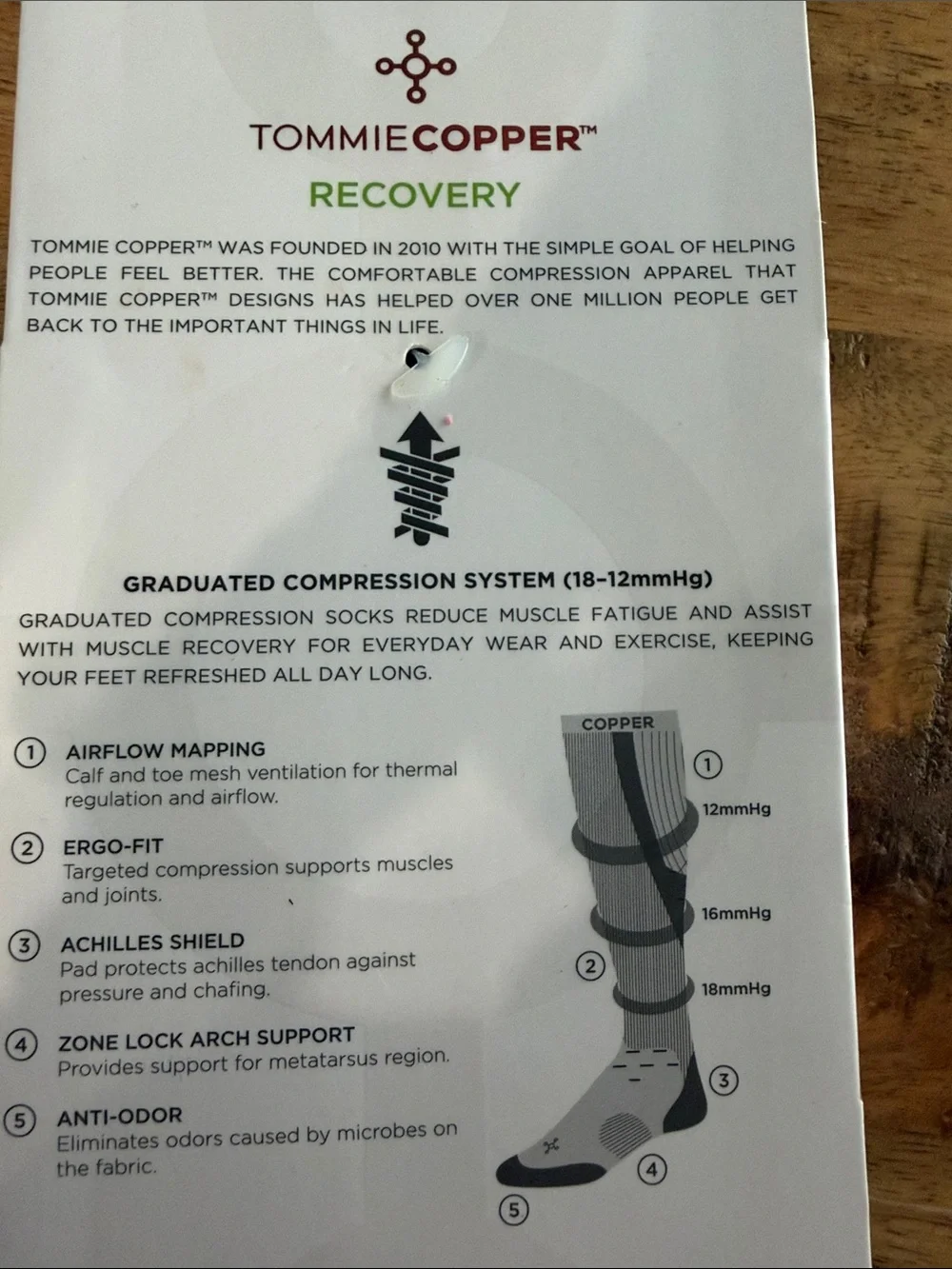 Tommie Copper recovery compression